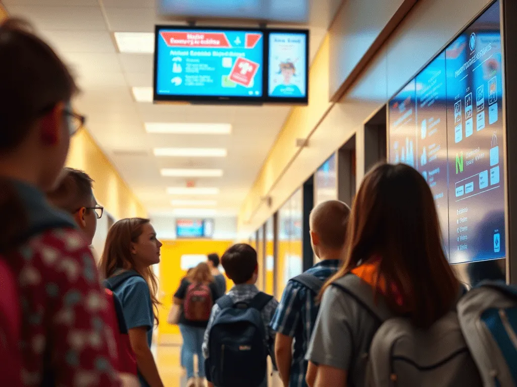 Mejorar la seguridad en las escuelas con Señalización Digital