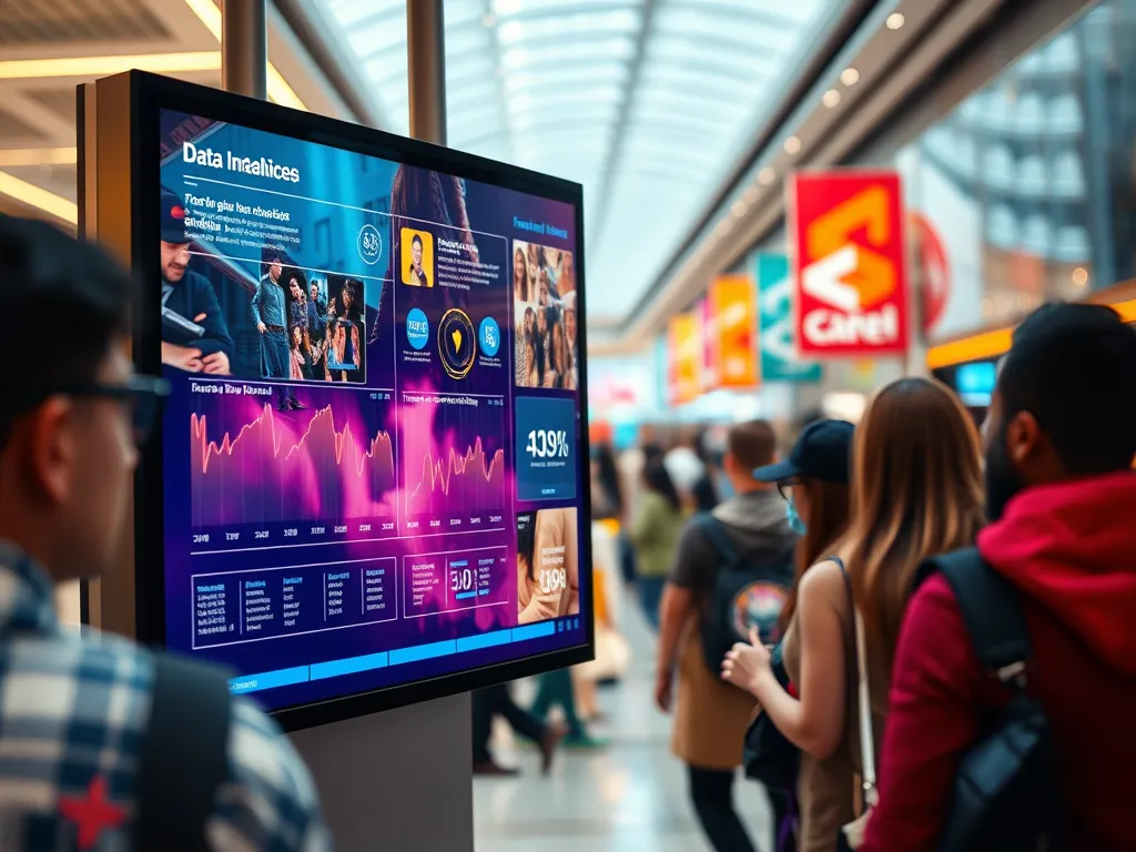 Optimiza tu Cartelería Digital con análisis de datos: Más personalización, mejores resultados.