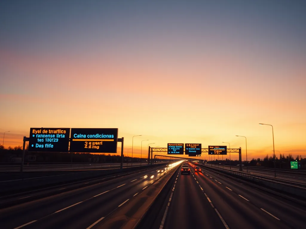 Cartelería digital en la señalización vial: innovación para una conducción más segura.