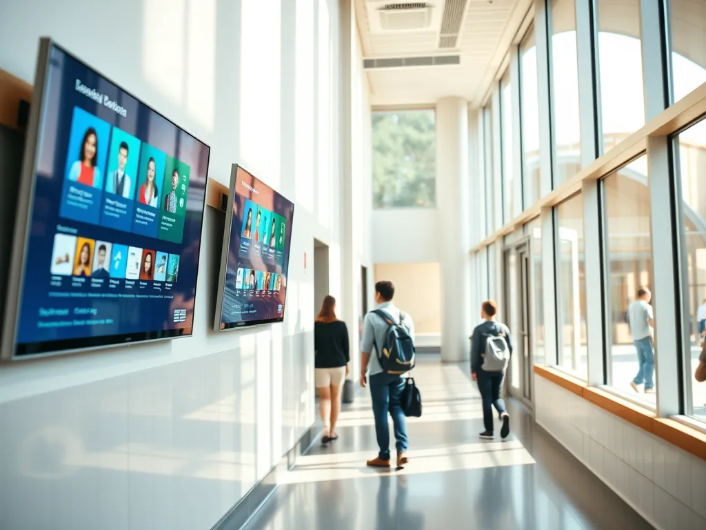 Cómo la Cartelería Digital revoluciona la educación