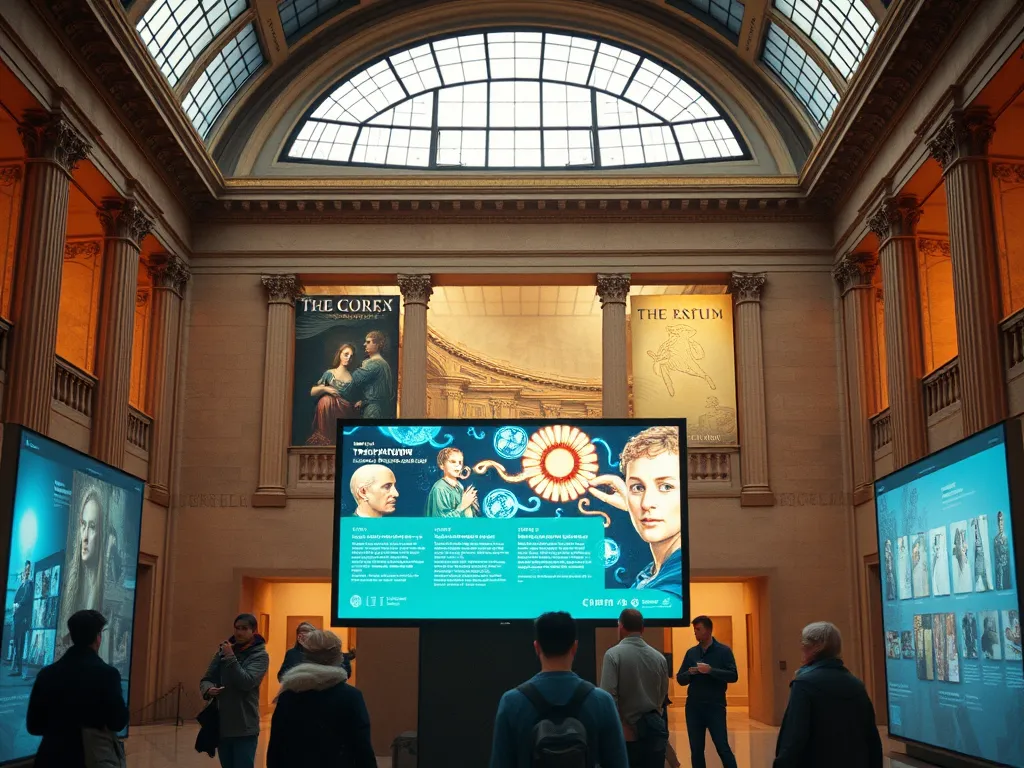 Cómo la Cartelería Digital Transforma la Experiencia en Museos