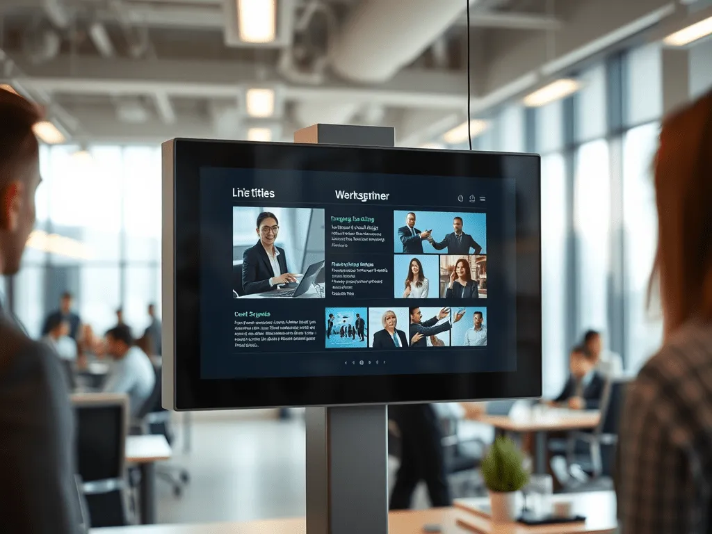 Cartelería Digital para Oficinas: Cómo Mejorar la Comunicación Interna