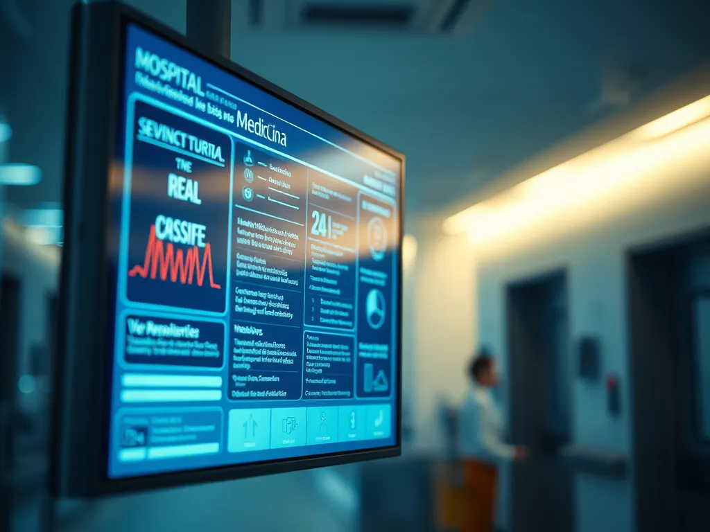 Imagen que representa la importancia de la cartelería digital en la atención médica.