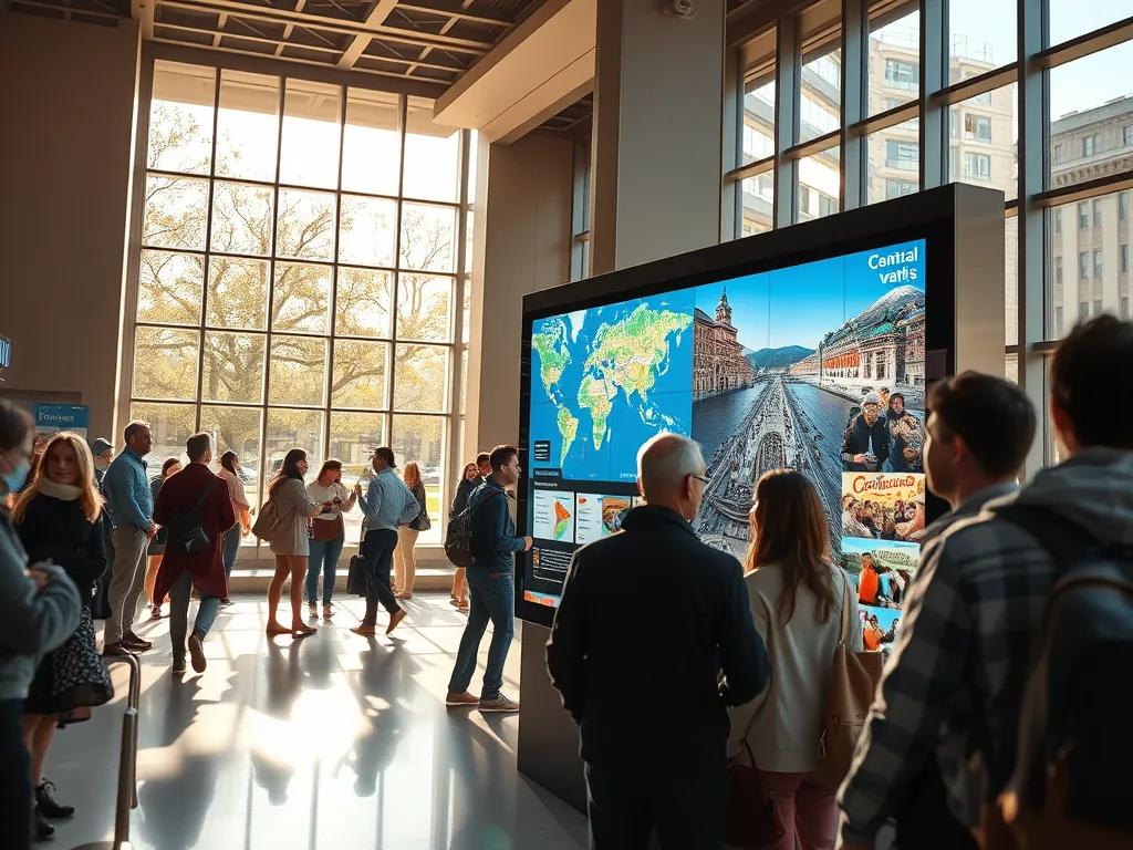 Cómo la Cartelería Digital puede Impulsar el Turismo en una Ciudad