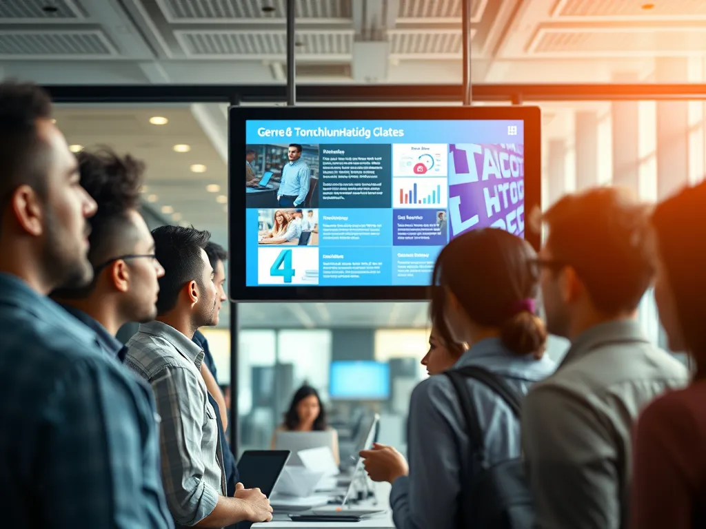 Cartelería Digital: Herramienta para Comunicación Interna