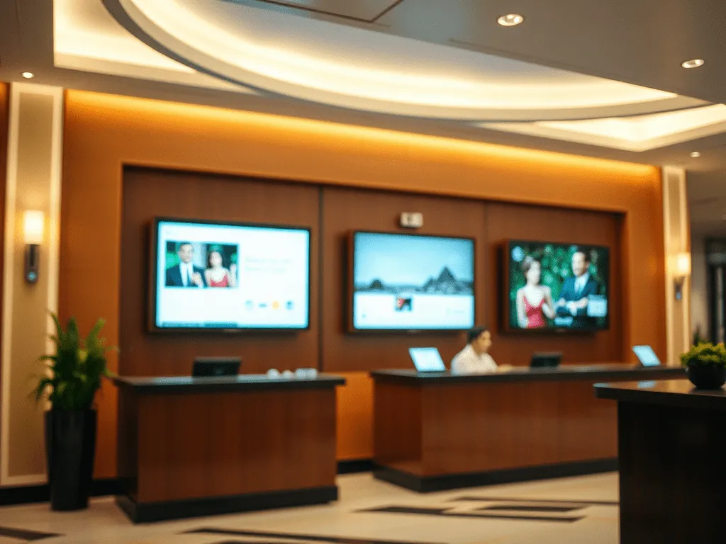 Cómo la Cartelería Digital Mejora la Experiencia del Cliente en Hoteles