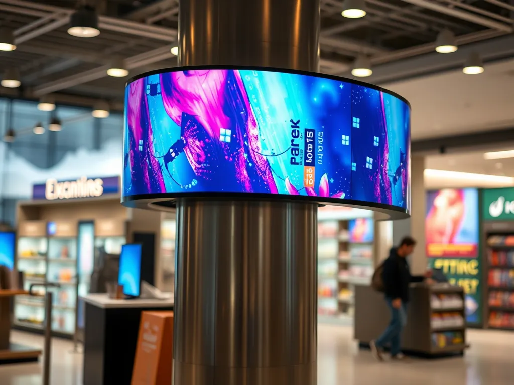 Pantallas Flexibles: el futuro de la Cartelería Digital