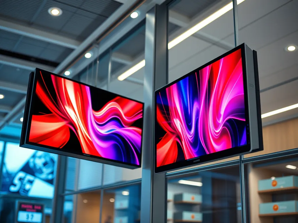 Pantallas LED vs LCD: ¿Cuál es la mejor opción para Cartelería Digital?