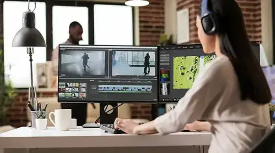 Edicion de Video Profesional con Doble Monitor